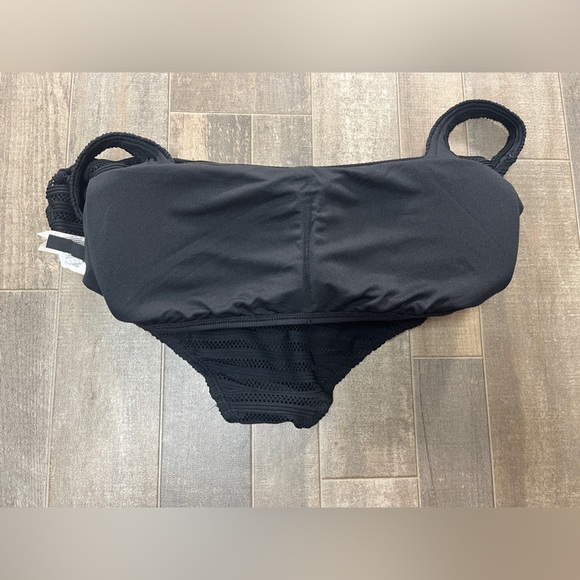 NEW Lauren Ralph Lauren Ottoman Mesh Square Neck One Piece - Picture 7 of 12